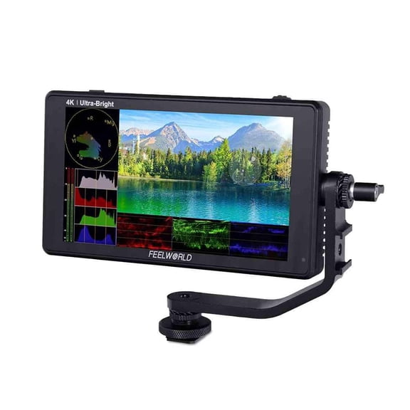 Monitor FEELWORLD LUT6S 6" 2600cd/m² 4K HDMI Pantalla Táctil