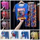 thumbnail image 2 of Conjunto de pijama para bebé, ropa de dormir con dibujos animados de Marvel, Spiderman, Mickey, Sofía, Top de manga corta y pantalón, 2 uds., 2 of 4