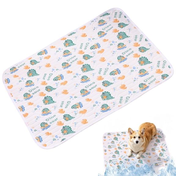 Pet Dog Cooling Mat, Outdoor Dog Cooling Pad, Lightweight Bed Cooling Blanket for Dogs and Cats,Small Medium Large Puppy Cool Pad for Dogs