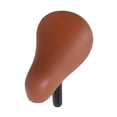 thumbnail image 1 of Sillín de bicicleta de equilibrio para niños, sillín de bicicleta infantil, parte de ciclismo suave, antideslizante, de cuero PU y espuma con de Tubo marrón de 25 mm, 1 of 8