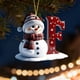 thumbnail image 1 of Adornos navideños personalizados con letras 2025 | Colgante acrílico para decorar el árbol | Adornos navideños personalizables para la decoración del hogar, 1 of 6