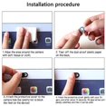 thumbnail image 4 of Webcam Cover Laptop Camera Covers Slide for Laptop Computer Phone Camera Privacy Covers Ultra Thin 3 Pack, 4 of 6