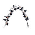 thumbnail image 2 of Qjidjing Halloween Twig Garland, Hanging Vine Decor, Equipped With Ghost Skull Eyeball Ornaments, Flexible Branch Structure, Wall Frame, Doorway, Indoor Party Layout, 2 of 7