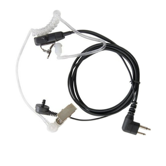 HQRP 2-Pin HeadSet with Earpiece & Microphone for Motorola CLS-1110, CLS-1410, CLS-1413, CLS-1450, CLS-1450C