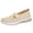 Beige, variant on Modisza Slip on Walking Shoes for Women Breathable Summer Workout Sneakers Elderly Comfortable Low Wedge Hiking Shoe Beige Size 6
