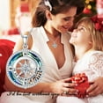 thumbnail image 6 of WINNICACA I'd be Lost without You Compass Necklace 925 Sterling Silver Compass Pendant Mom Jewelry Birthday Anniversary Mothers Valentines Day Gifts for Women, 6 of 7