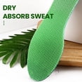 thumbnail image 2 of Plantilla desodorante de planta de menta, suela fresca antideslizante, cómoda, almohadillas de zapatos transpirables, plantilla de tacón de cojín interior, 2 of 4