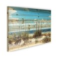 thumbnail image 2 of 36" Ocean Sand Dunes Wood Plank Wall Art, 2 of 5