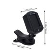 thumbnail image 4 of Wweixi ET-33 Tuner Battery Powered Tuning Unit Backlit Chromatic Tuning Mode for Guitar Ukulele, 4 of 4
