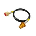 thumbnail image 5 of SodaStream DUO/TERRA Compatible Large Bottle Gas Pipe Adapter - 60 Inch Hose with American CGA320 Connection, Gold Finish, Durable Material for Easy Installation & Enhanced Soda Machine Functionality, 5 of 5