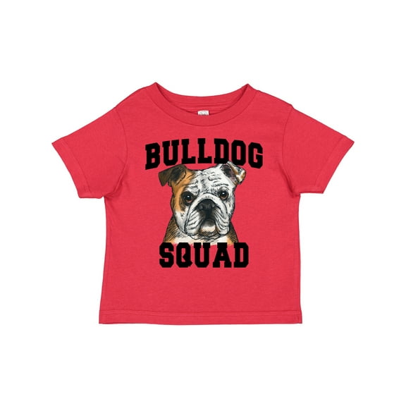 Inktastic Dog Bulldog Squad Boys or Girls Toddler T-Shirt