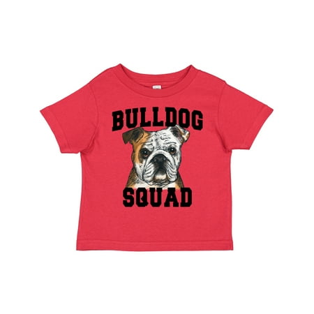 

Inktastic Dog Bulldog Squad Gift Toddler Boy or Toddler Girl T-Shirt
