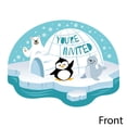 thumbnail image 2 of Big Dot of Happiness Arctic Polar Animals - Shaped Fill-in Invites - Winter Baby Shower or Birthday Party Invitation Cards with Envelopes - Set of 12, 2 of 6