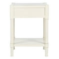 thumbnail image 7 of SAFAVIEH Filbert Solid Rustic 1 Drawer Accent Table, Distressed White, 7 of 7