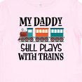 thumbnail image 4 of Inktastic Daddy Still Plays with Trains Boys or Girls Baby T-Shirt, 4 of 5