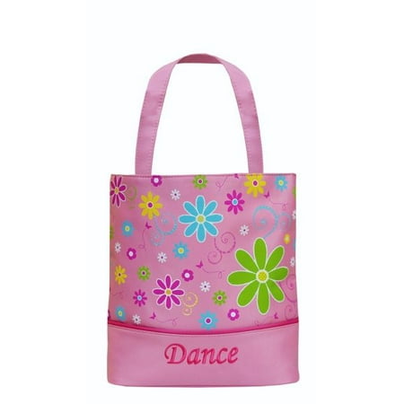 - Sassi Designs Flower Power Tote W/ Crystalline Accents