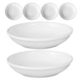 thumbnail image 1 of MOVTOTOP 6pcs Ceramic Wax Melt Warmer Dish Plates for Scented Aroma Candles, 1 of 7