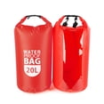 thumbnail image 4 of Graflsoa Red PVC Waterproof Dry Bag with Transparent Window, 20L Capacity, Foldable Design for Outdoor Use, 4 of 7
