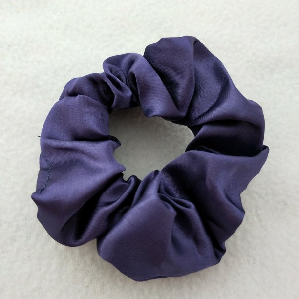 Anillo para el cabello de satén de 60 colores de color sólido Anillo para el cabello de satén de 204 colores Anillo para el cabello de intestino grueso Flor