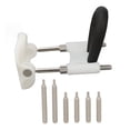 thumbnail image 1 of Extensor de Pene Masculino Ajustable Tamaño Potente Entrenamiento Dispositivo de Tracción Peniana - Blanco Plata, 1 of 14