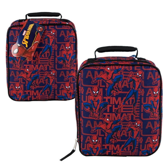Marvel Spiderman Rectangular Lunch Bag - 9.5" - I Am The Ultimate