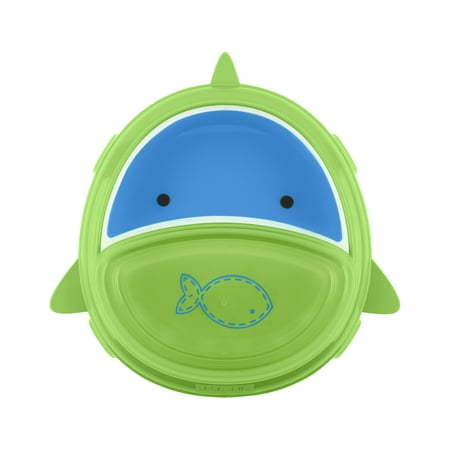 

Skidaddle by Skip Hop Non-Slip Training Plate & Bowl Blue Shark