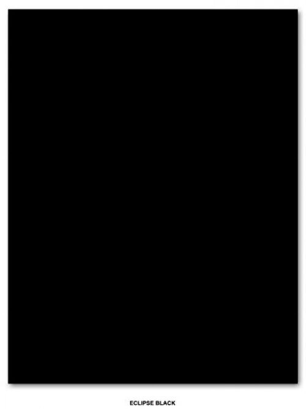 Mohawk BriteHue Bright Color Paper | Black | 24lb Bond / 60lb Text Paper |  8.5" x 11" (Letter Size) | 100 Sheets Per Pack - image 2 of 2
