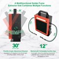 thumbnail image 4 of Extractor de humos para soldadura Buhobha con luz LED y manos auxiliares, 4 of 6