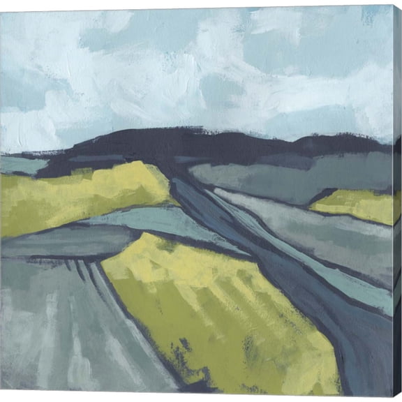 Great Art Now Marshlight Fields I by June Erica Vess, Canvas Wall Art, 12W x 12H