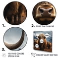 thumbnail image 3 of Designart "Panoramic View Of Brown Yaks" Yaks Wall Decor, 3 of 7