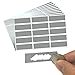 thumbnail image 3 of 150 Pack, Rectangle Scratch Off Labels Stickers, Gray - 1.9 x 0.6", 3 of 4