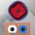 thumbnail image 4 of GROWTH TANK Robot Serpillière, Humide et Sec Faible Bruit Charge USB Automatique Aspirateur Robot Mince Rouge, 4 of 9