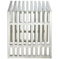 thumbnail image 4 of Modway Gridiron Medium Stainless Steel Bench, Set, 4 of 4