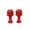 Red, variant on kjfeif CNC Aluminum Controller Stick Replacement Joystick Thumb Rocker Compatible with Mini 2 Drone Remote (Red,Silver)