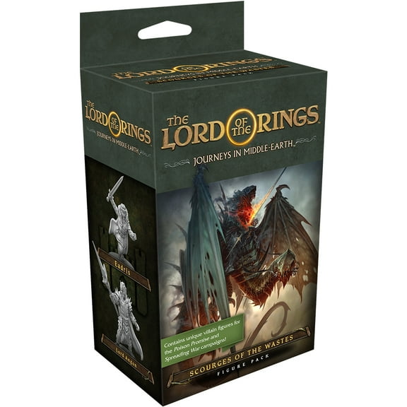 Journeys in Middle-Earth: Scourges of the Wastes Figure Pack for Ages 14 , from Asmodee