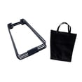 thumbnail image 3 of Soporte plegable para refrigerador Zulema portaequipajes portátil de aluminio plegable Negro, 3 of 8