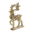 thumbnail image 4 of VHC Brands Ornate Prancer Wooden Reindeer Large 16.5x11.75x2.25, 4 of 4