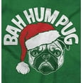 thumbnail image 2 of Funny Christmas Bah Humbug Pug Pun Plus Size Crewneck Graphic Tee Shirt Brisco Brands 3X, 2 of 5