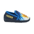 thumbnail image 2 of Pokemon Boys Blue Slip On Loafer Slippers, 2 of 5