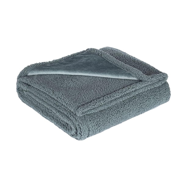 Manta impermeable de franela para perros, con revestimiento resistente al agua. Gris S