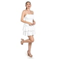thumbnail image 2 of Vestido con diseño de volantes Roman Fashion /Juvenil, 5733 (Blanco) blanco CH, 2 of 5