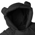 thumbnail image 7 of AINIYS Kids Bear-Ear Padded Snowsuit with Hooded Neckline, Zip Closure, Warm Design Children's Clothing for Winter & Outdoor Wear Black 9 Months, 7 of 7
