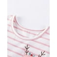 thumbnail image 5 of Emy Dola 2-8T Girls Striped Tutu Dress Glitter Sequin A-line Princess Tulle Dresses for Wedding Birthday Party, 5 of 8