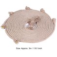 thumbnail image 3 of Hemp Rope Lamp Fixture, Pendant Light, 85-265V For E27 Base Light Bulb Coffee Bar Decor Parlor, 3 of 8