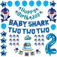 Baby Shark Decorative Baking Walmart Com