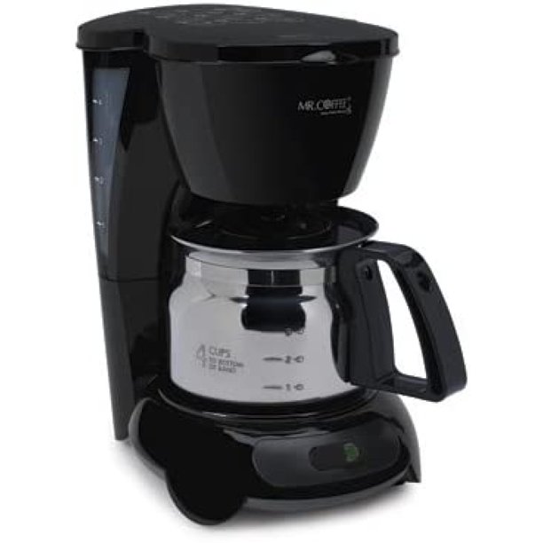 Mr. Coffee 4 Cup Coffee Maker with Stainless Steel Carafe