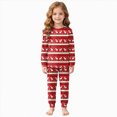 thumbnail image 4 of ORT Toddler Baby Girls Boy Christmas Pajamas Set Kids Sleepwear 2 Pcs Pjs Long Sleeve Top and Pant Sleepwear Clothes Sets, 4 of 9