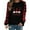 Red#7, variant on Long Sleeve Round Neck Christmas T-Shirt for Women Merry Christmas Buffalo Plaid Raglan Holidays Baseball Tee Tops