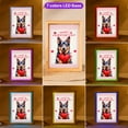 thumbnail image 3 of Happy Valentine's Day Australian Cattle Dog Brings Love Heart Acrylic Plaque with Wood Photo Frame Box Heeler Lover Gifts Light Box - 02028, 3 of 5