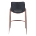 thumbnail image 5 of Set of Two Black Retro Modern Funk Counter Chairs, 5 of 5